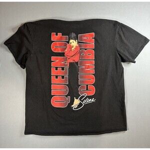 Selena Quintanilla, Black T-shirt , Official Selena Merchandise Large